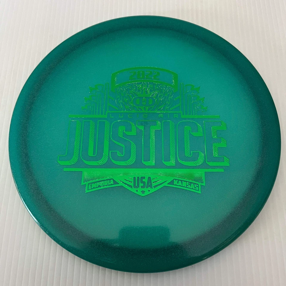 Dynamic Discs 2022 Pro Worlds Lucid Air Justice 5/1/0.5/4 - Image 1 of 1