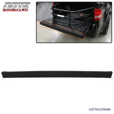 FIT FOR 2007-2010 FORD EXPLORER SPORT TRAC BLACK TOP REAR TAILGATE MOULDING TRIM - Imagem 1 de 4