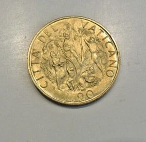VATICAN JEAN PAUL II 20 LIRES 1989 - Picture 1 of 2