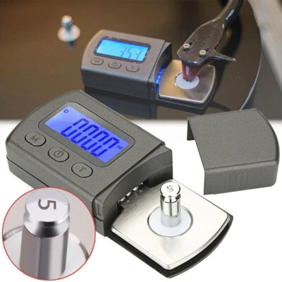 Stylus Force Scale Pressure Turntable Digital LCD Professional Gauge Portable - Image 1 of 4