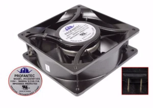 PROFan PartTEC P1123HBT-ES 115V 0.13A 120x120x38mm AC Cooling Fan Part - Picture 1 of 2