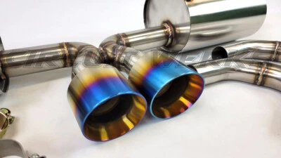 For 97-04 Porsche Boxster 986 V2 Catback Exhaust System w/ C Pipes, Burnt Tips - Image 1 of 4