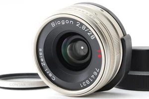【Mint w/ Filter】 Contax Carl Zeiss Biogon T* 28mm f/2.8 G Lens FROM JAPAN - Picture 1 of 8