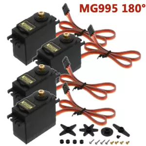 Original MG995R Digital Servo Motor 180° Metal Gear Torque 15KG Dual Pack - Bild 1 von 5