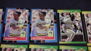 Lot of 60 Barry Bonds Baseball Cards Donruss 1988 1989 1990 1991 Pittsburgh MLB - Picture 1 of 24