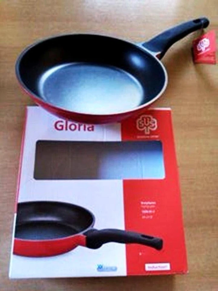 Bratpfanne Gloria rot Schulte-Ufer 20 - 28cm XXstrong - Antihaft - Versiegelung  - Bild 1 von 1