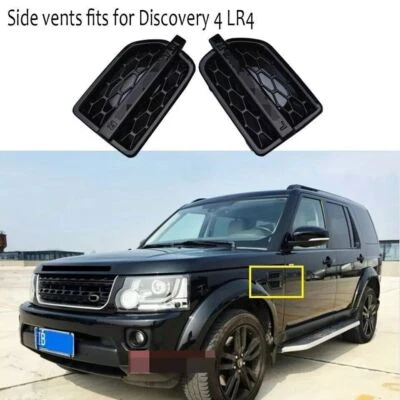 Chrome Side Vent Grille Mesh Grill Fits for Land Rover Discovery 4 LR4 2010-2016 - Image 1 of 4