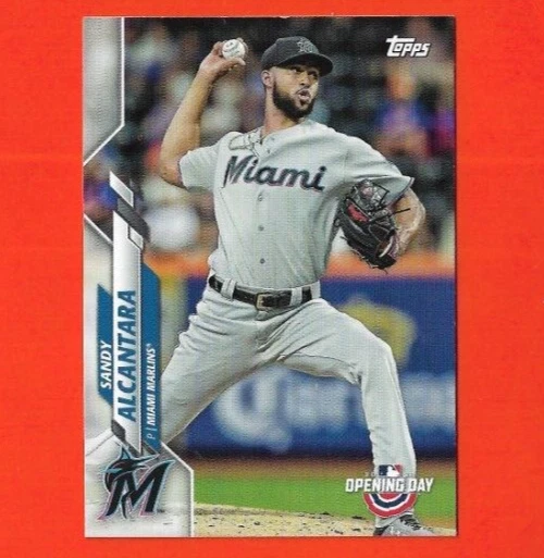 2020 Topps Opening Day #49 Sandy Alcantara Marlins - Image 1 of 1