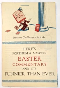 1936 Fortnum & Mason EASTER COMMENTARY AND ITS FUNNIER THAN EVER - Hendy -scarce - Picture 1 of 11