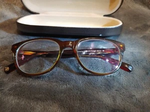 Warby Parker Ainsworth 230 Brown Horn Eyeglass Frames 51 18 140 - Picture 1 of 7