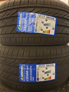 4X NEW LANDSAIL LS588 255/35 ZR19 XL 96W A/W UHP CAR TYRES 255 35 19 2553519 B+B - Picture 1 of 3