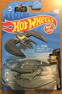 2020 Hot Wheels - #56 Batplane GRAY - Picture 1 of 1