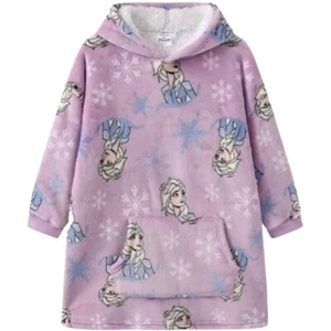 Frozen Elsa Kids Snuggle Hoodie Girls - Picture 1 of 6