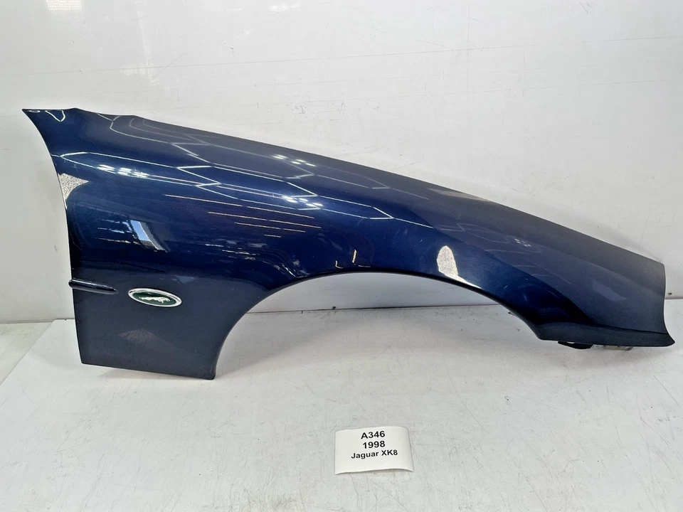 ✅ 97-06 OEM Jaguar XK8 XKR Front Right Passenger Fender Wing Panel Blue * - Image 1 of 4