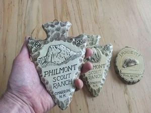 Vintage Boy Scouts BSA PHILMONT SCOUT RANCH Boy Scouts Ceramic Plaque Camp - Picture 1 of 5
