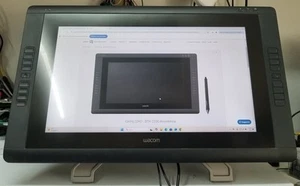 Tavoletta Grafica Wacom Cintiq 22HD DTK-2200 FUNZIONANTE (senza penna) - Zdjęcie 1 z 2