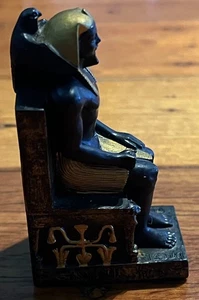 Veronese Resin Pharaoh on throne figurine - Picture 1 of 6