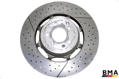 Mercedes-Benz C63 S AMG W205 Front Left Brake Disc Rotor 2015 - 2021 OEM - Image 1 of 4