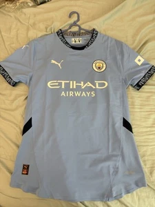 Manchester City Authentic Jersey (HAALAND) Size-Medium - Picture 1 of 3
