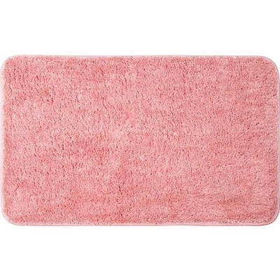 Badematte Badezimmerteppich Rutschfest 50x80 cm Rosa Mikrofaser - Bild 1 von 4