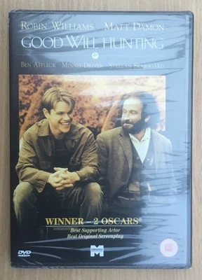 🌟GOOD WILL HUNTING🌟MATT DAMON🌟ROBIN WILLIAMS🌟NEW & SEALED🌟UK🇬🇧SELLER🌟 - Image 1 of 4