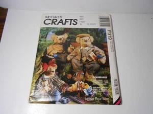 McCall's Craft Sewing Pattern P319 Elderbearies in 2 sizes and their Clothing - Picture 1 of 2