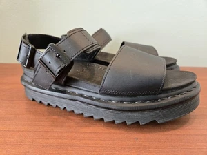 Doc Martens Voss schwarze Damen-Plateausandalen Größe 9 - Bild 1 von 12
