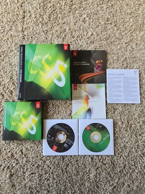 Adobe Creative Suite 5.5 CS5.5 WEB Premium For Windows Full Retail Box - Image 1 of 4