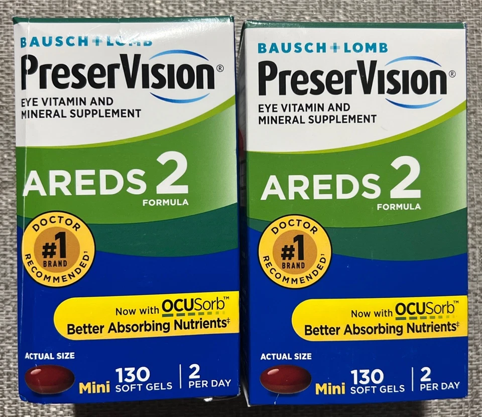 PreserVision AREDS 2 Vitamin Softgel - 130 Pills