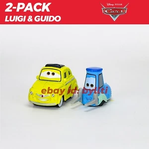 2-Pack Mattel Disney Pixar Cars 2 Luigi & Guido 1:55 Diecast Car Toy - NEW Loose - Picture 1 of 1