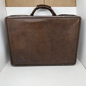 Maletín Hartmann Cinturón Cuero 18 Pulgadas Bronceado Combo Individual Bloqueo LEER - Imagen 1 de 24