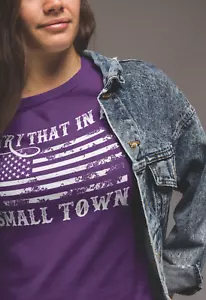 Jason Aldean -Try That In A Small Town T Shirt - Menes & Ladies sizes up to 5x - Picture 1 of 33