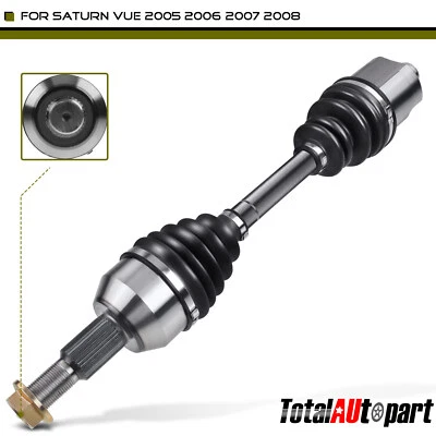 Ось CV в сборе для Saturn Vue 2005 2006 2007 2008 2,4 л передняя левая или правая - Изображение 1 из 4