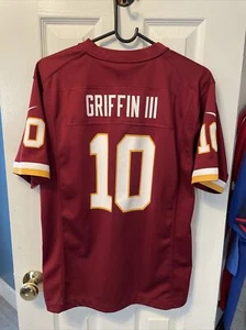 Robert Griffin III Washington Redskins football Nike boys red jersey size large - Picture 1 of 2