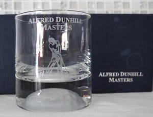 Alfred Dunhill Vintage Masters 'Golf Ball' Tumblers in Original Box Unused - Picture 1 of 9