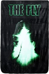 The Fly Movie Transformation Chamber Super Soft Cuddly Fleece Throw Blanket New - Picture 1 of 2