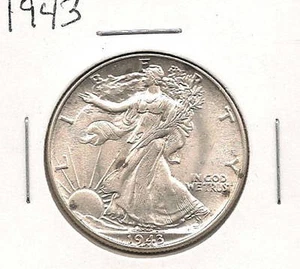 Mezzo dollaro 1943 Walking Liberty: FDC - Foto 1 di 2