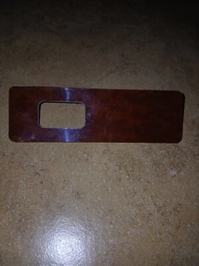 1995 Mercedes Benz S320 Rear Door Window Switch Cover Woodgrain Trim (L or R) - Picture 1 of 3