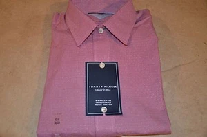 Tommy Hilfiger Mens Dress Shirt Wrinkle Free Regular Fit Special Edition - Picture 1 of 6