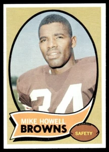 Topps Mike Howell 1970 radiocontrol Cleveland Browns #91 - Imagen 1 de 2