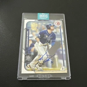 2024 Topps Archives Kevin Kiermaier 2015 Bowman Buyback Auto 71/78 - Picture 1 of 3