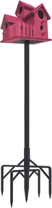 79 Inch Bird Feeder Pole Kit with 5 Base Prongs for Outdoors - Picture 1 of 12