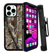 For iPhone XR Shockproof Case Defender Rugged Hard Cover w/Belt Clip & Screen