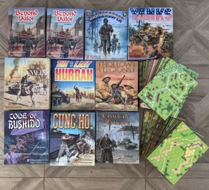 Avalon Hill ASL Squad Leader Collection 10 games job lot 36 map boards UNPunched - Picture 1 of 12