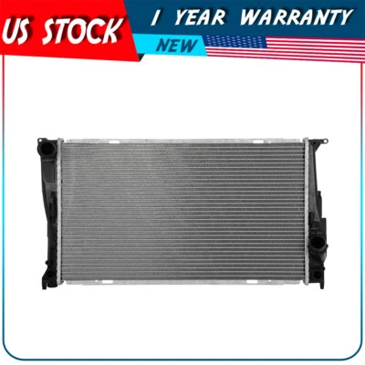A/T For 2009 2010 2011 BMW 335d 2007 2008 2009-2011 BMW 335i Aluminum Radiator - Image 1 of 4