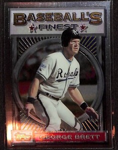 1993 Topps Baseball's Finest #63 George Brett  NM