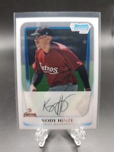 2011 Bowman Chrome Prospect Kody Hinze Autograph,  Card # BCP16
