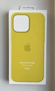 Apple Silicone Case with MagSafe for iPhone 16 Pro Max - Star Fruit - Picture 1 of 4