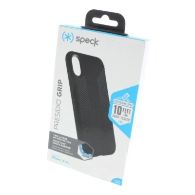 Speck Presidio Grip Case for iPhone XS and iPhone X Black - Image 1 of 4