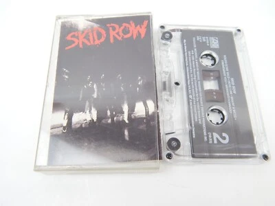 Cassette Tape SKID ROW Debut Album Heavy Metal 1980s Atlantic 781936-4 - Image 1 of 2